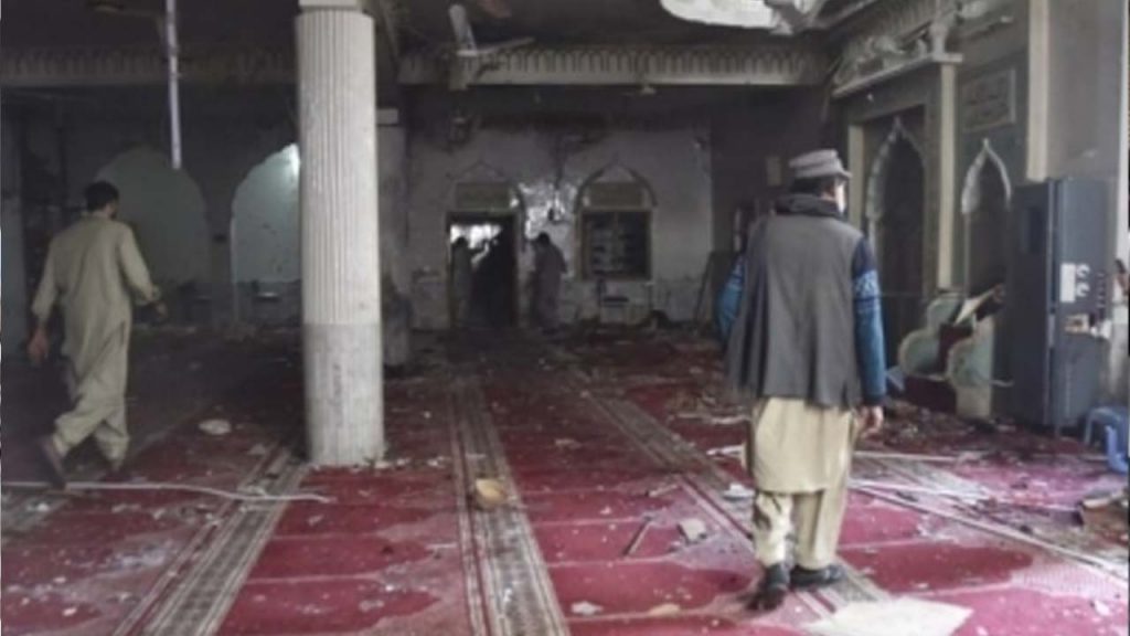 Pakistan Peshwar Bomb Blast Masjid