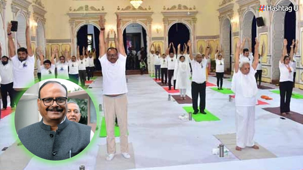 Yoga Makes You Mentally And Physically Healthy; Brajesh Pathak