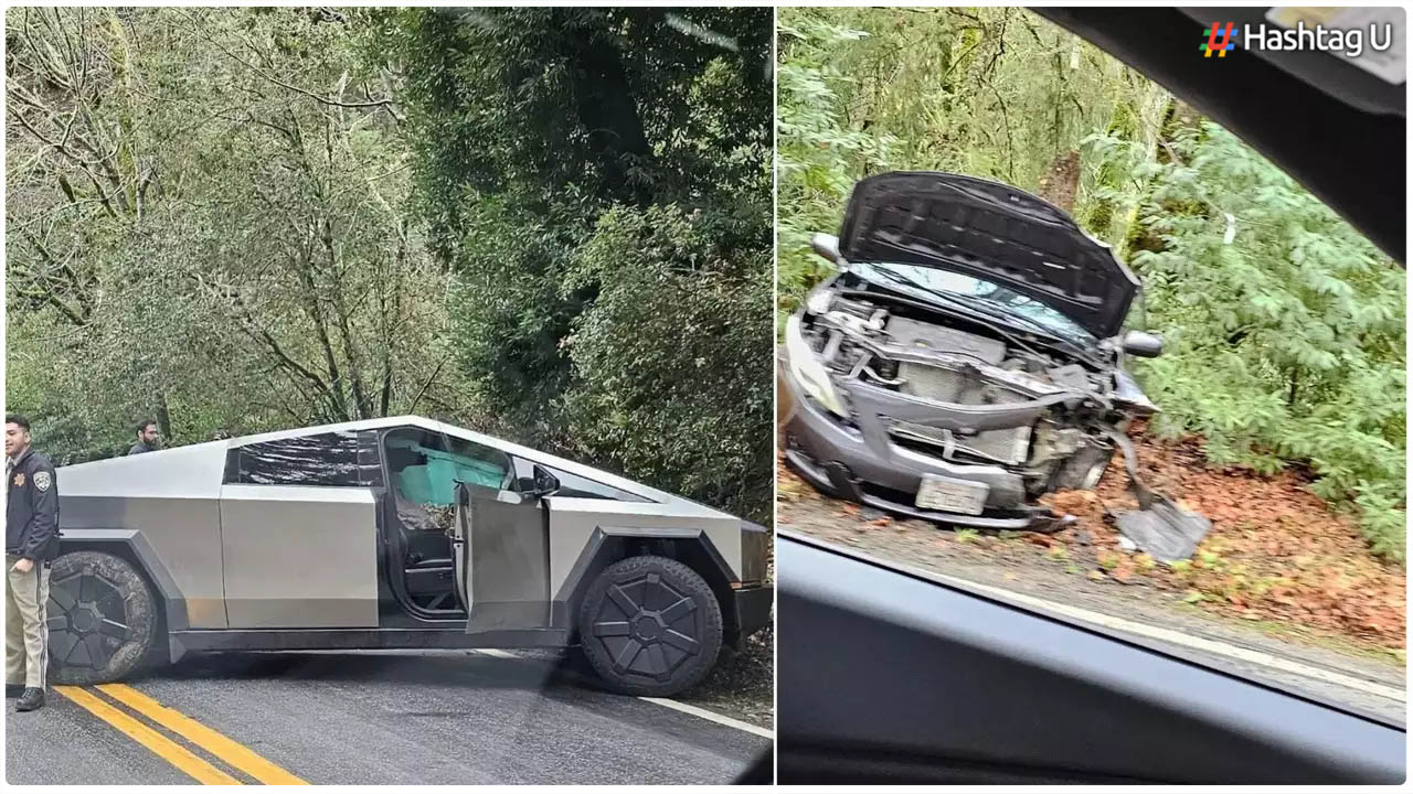 टेस्ला साइबरट्रक की टोयोटा कोरोला से हुई टक्कर, ड्राइवर को आई ‘मामूली’ चोट